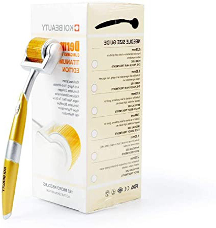 Dermaroller 1.5mm Titanio Rodillo Facial