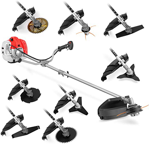 







GREENCUT GGT650X-9 - Desbrozadora de gasolina de 65cc, con 9 Accesorios intercambiables, arnés y barra divisible, Desbrozadora 9 en 1







