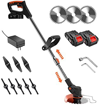 Desbrozadora Batería Electrica, 6000 RPM