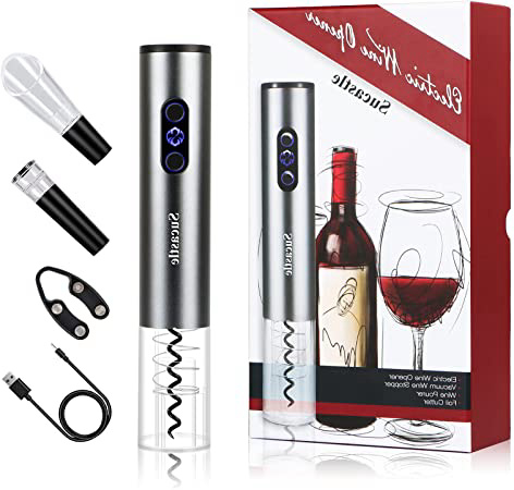 Abridores Eléctricos,Sucastle Sacacorchos Eléctrico,Abridor Botellas