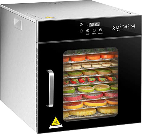 MiMiya Deshidratador de Alimentos, 1000W