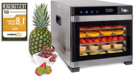 Deshidratador Alimentos Acero Inoxidable •