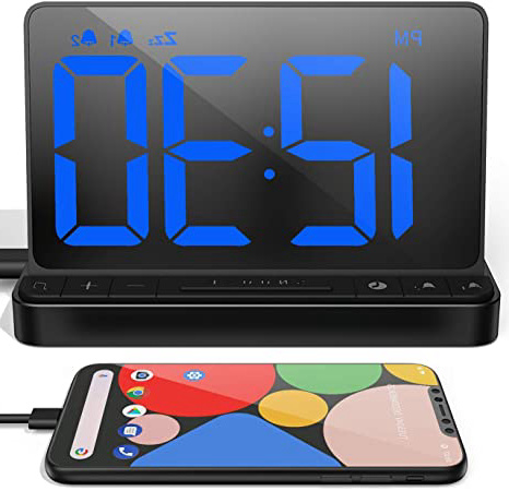NOKLEAD Reloj Despertador Digital -