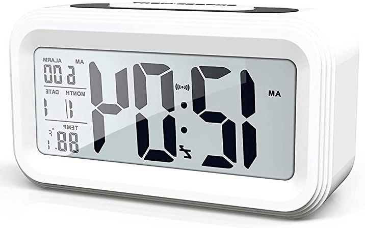 Reloj Despertador LCD Digital, Pantalla