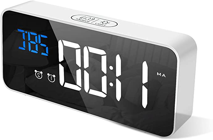 LATEC Reloj Despertador Digital, LED