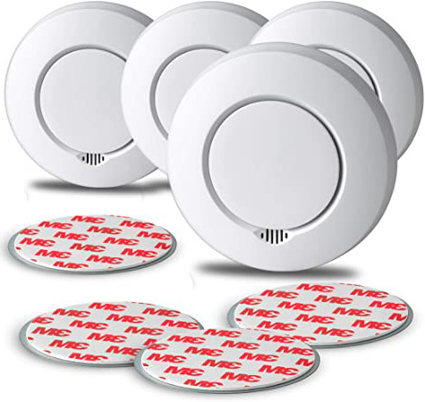 SEBSON 4x Detector de Humo