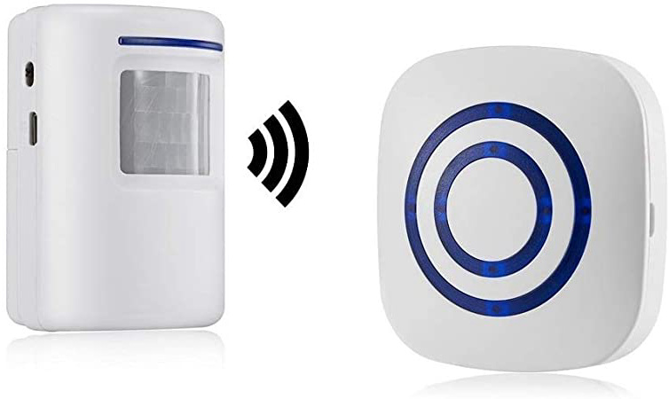 Alarma de Seguridad, HommyFine Inalámbrico