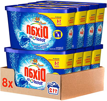Dixan Detergente en Cápsulas, 14 Dosis, 112 lavados