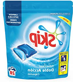 Skip Active Clean Detergente Cápsulas para Lavadora - 28 lavados