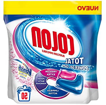 Colon Detergente para Lavadora en Cápsulas con Quitamanchas Vanish - 50 Dosis