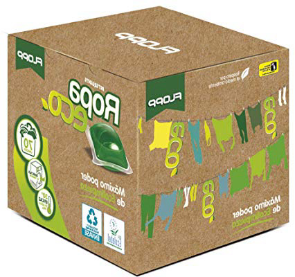 Flopp - Detergente Ecológico en Cápsulas para la Ropa, Estuche 70 Cápsulas | Detergente Eco para Lavadoras Ropa Blanca y Color
