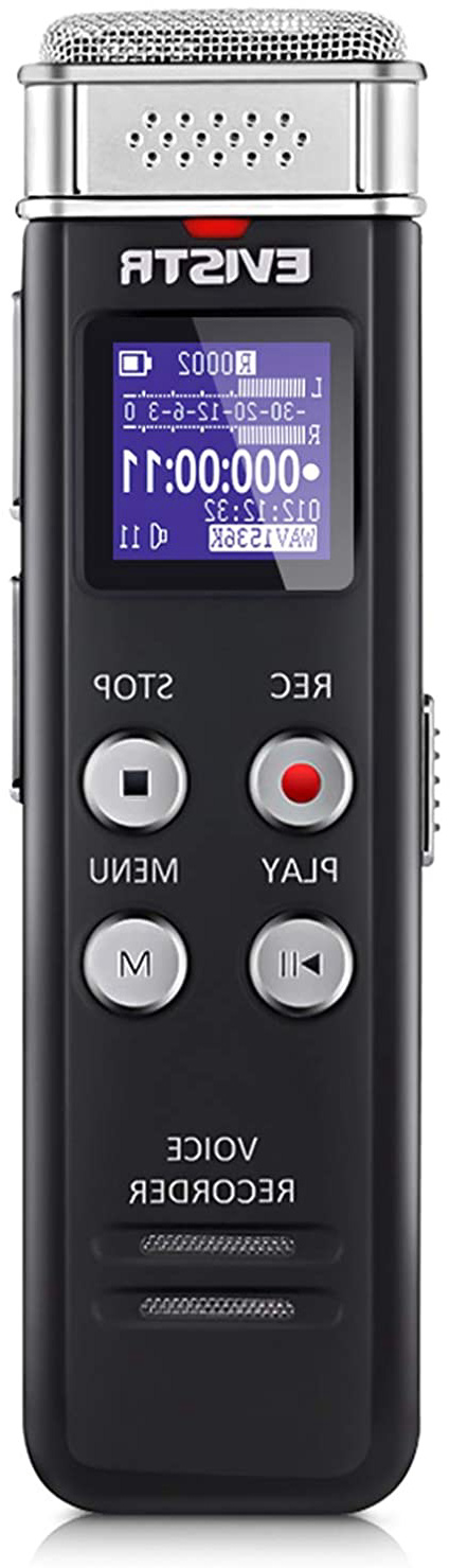 Grabadora digital EVISTR de 16GB