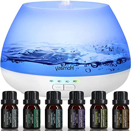 Homasy 500ml Difusor de Aromas,