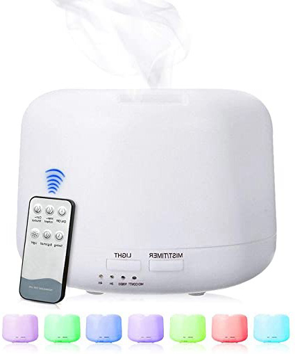 SaponinTree Humidificador Aromaterapia Ultrasónico, 300ml