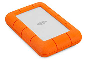 LaCie Rugged Mini - Disco Duro Externo de 4 TB con USB 3.0, Naranja