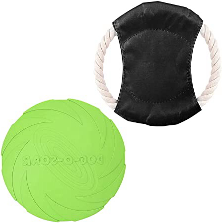 HONGECB Perros Interactivos Frisbee, Discos