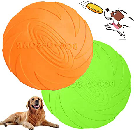 WELLXUNK Perros interactivos Frisbee, 2