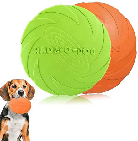 2 Piezas Frisbees de Perro,