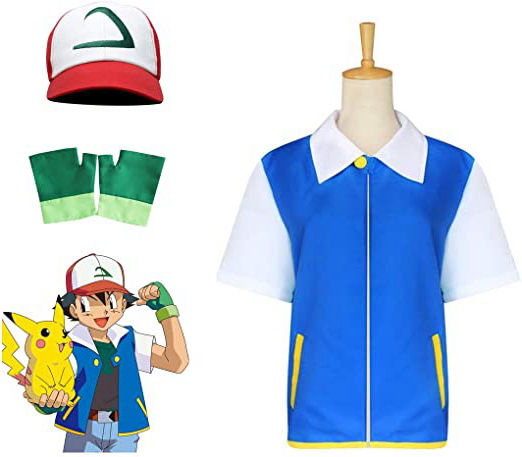 OPM Halloween Ash Ketchum Disfraces