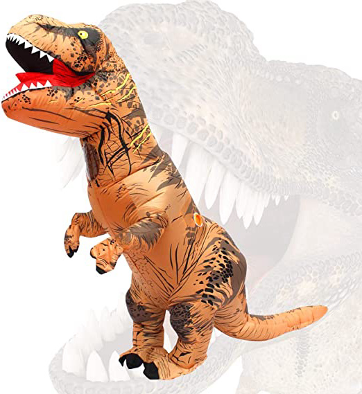QASIMOF Disfraz Dinosaurio Inflable T-Rex