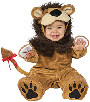 Rubies - Disfraz de león para niños, talla bebé 1-2 años (Rubies S8248-T)