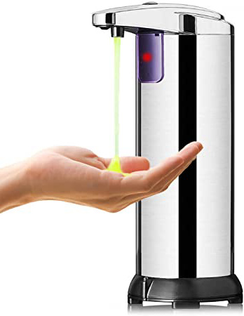 KIPIDA Dispensador Automático de Jabón,Contacto