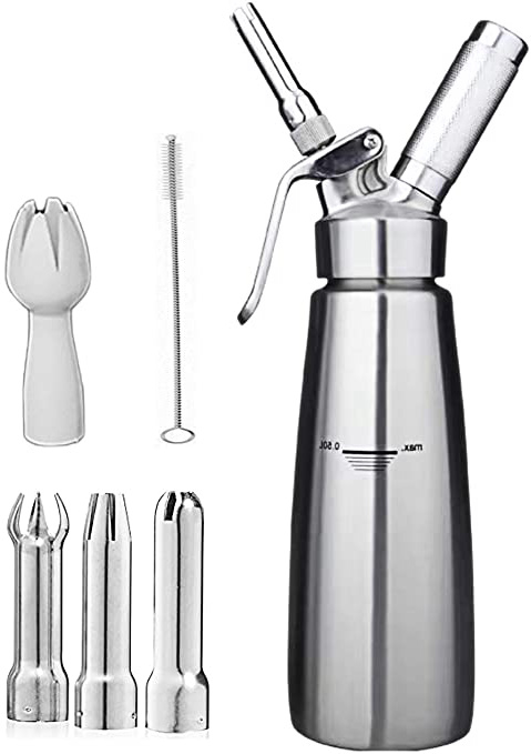 Sifón Cocina Espumas, Acero Inoxidable