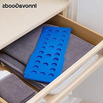 InnovaGoods Doblador de Ropa Infantil, PP, Azul, 40x16x1 cm
