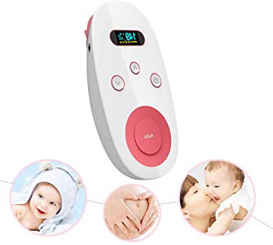 monitor cardíaco fetal monitor de latidos cardíacos de movimiento fetal ultrasonido doppler monitor cardíaco fetal monitor de frecuencia cardíaca fetal detector de movimiento fetal mujeres embarazadas