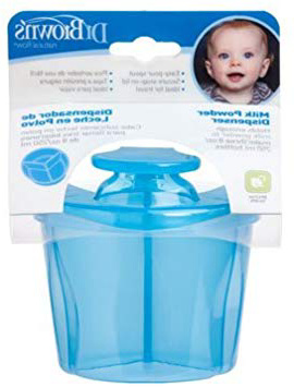 Dr. Brown's AC039-INTL - Dispensador de leche en polvo, color azul