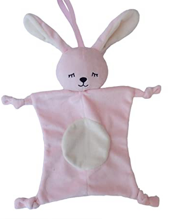 Doudou para bebés YeahiBaby. Mantita, trapito con conejo para bebés, recién nacidos y niños
