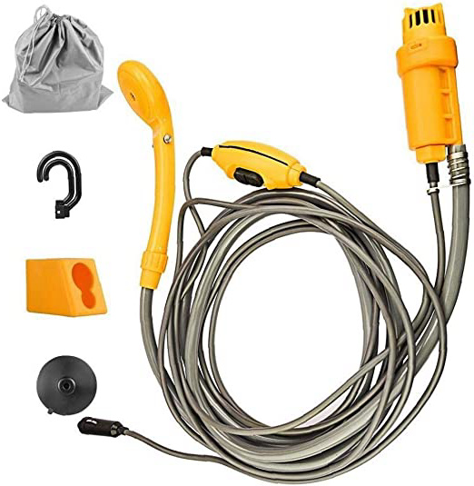 Ducha Acampa Portable del Cargador