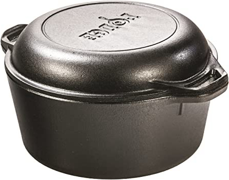 LODGE Cacerola Doble Redonda c/Asas