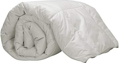 Pikolin Home - Edredón/Relleno nórdico natural de plumón de oca 92%, funda 100% algodón de percal, 250gr/m², 180x220cm-Cama 100/105 (Todas las medidas)