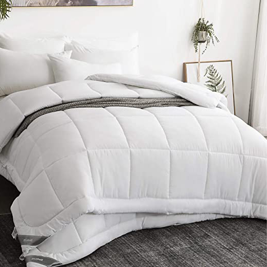 Bedsure Edredón/Relleno Nórdico Doble 4 Estaciones Cama 150/160 150gr+300gr 220x240 cm - de Microfibra Suave y Hipoalergénico-Todas Las Medidas