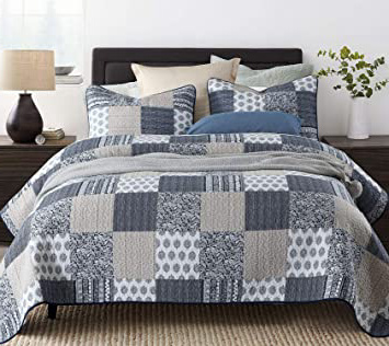 VIVILINEN 3 Piezas Cubierta Cama,