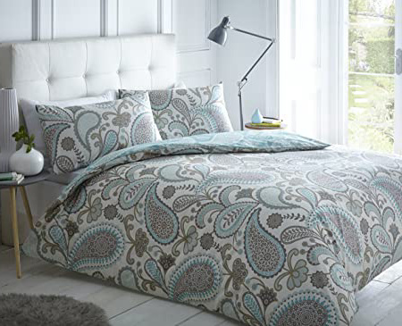 Sleepdown Paisley Teal Juego de