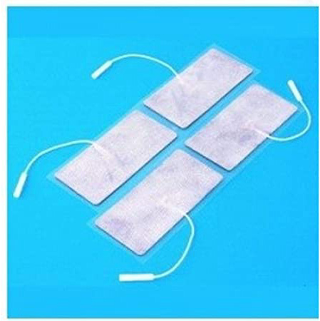 Globus Myotrode G0467 electrodos Myotrode Premium rectangulares Unisex Adulto, Blanco, único