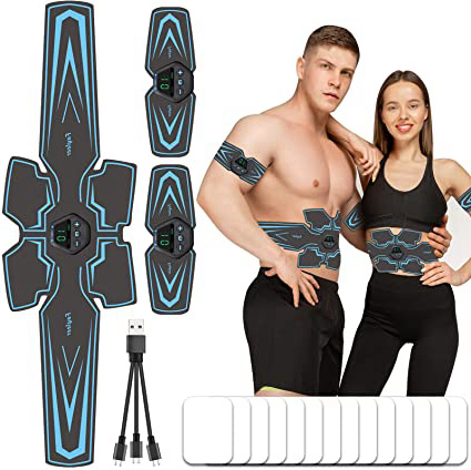 fayleer Electroestimulador Muscular Abdominales, EMS