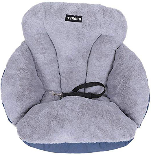 Asiento de seguridad para perros para perros pequeños medianos Asiento delantero Asiento de seguridad Suave lavable antideslizante Cama portátil para perros Asientos elevadores delanteros de viaje Cat