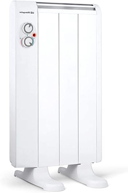 Orbegozo RRM 510 – Emisor térmico sin aceite, 3 elementos, 500 W, 2 niveles de potencia, color blanco