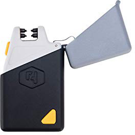 Alimentación práctica sparkr Mini – USB Batería resistente al viento encendedor eléctrico Plasma y linterna – doble arco encendedor para diario Llevar