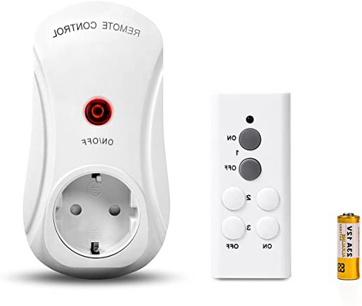 Juego De Enchufes Con Mando A Distancia Controla Hasta Tomas