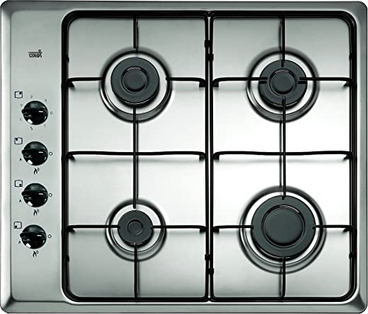 Teka 40229080 hobs - Placa (Incorporado, Gas, Acero inoxidable, Giratorio, Arriba a la izquierda, 7500W)