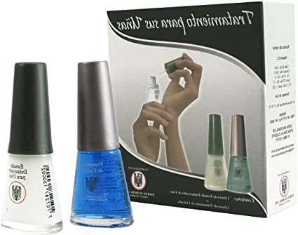 Química Alemana Endurecedor de Uñas y Tratamiento de Cutículas - Paquete de 2 x 14 ml - Total: 28 ml