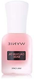 WYNIE Esmalte de Uñas con Calcio Base Fortalecedora y Tratamiento Endurecedor de Uñas - 12 ml