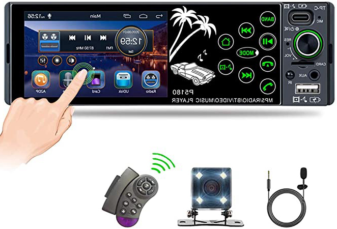 CAMECHO Radio de Coche Bluetooth