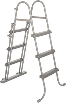 Bestway 58330 - Escalera para Piscina Desmontable 107 cm