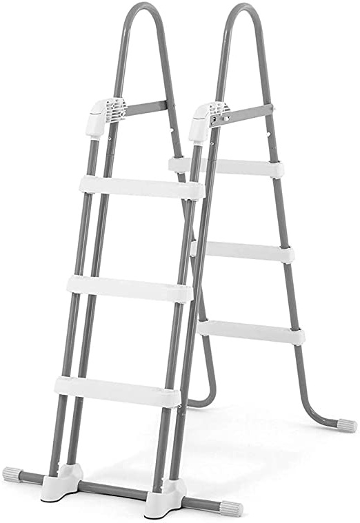 escalera de piscina intex para piscina sobre suelo