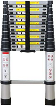 WolfWise 4,7M Escalera telescópica, Extensión